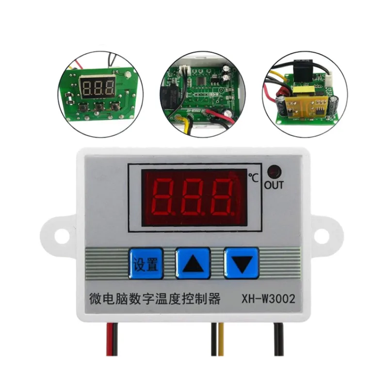 XH-W3002 12v регулятор температуры для инкубатора охлаждения и нагрева термостата