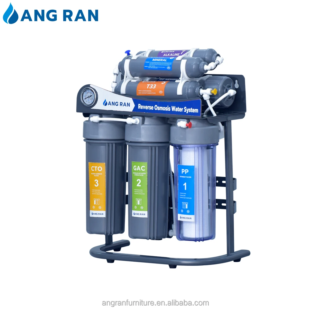 High Technology RO Water Treatment Purifier 400GPD Reverse Osmosis Water Filter System Machine ABS Material 28 Ce Cb Rohs Safety