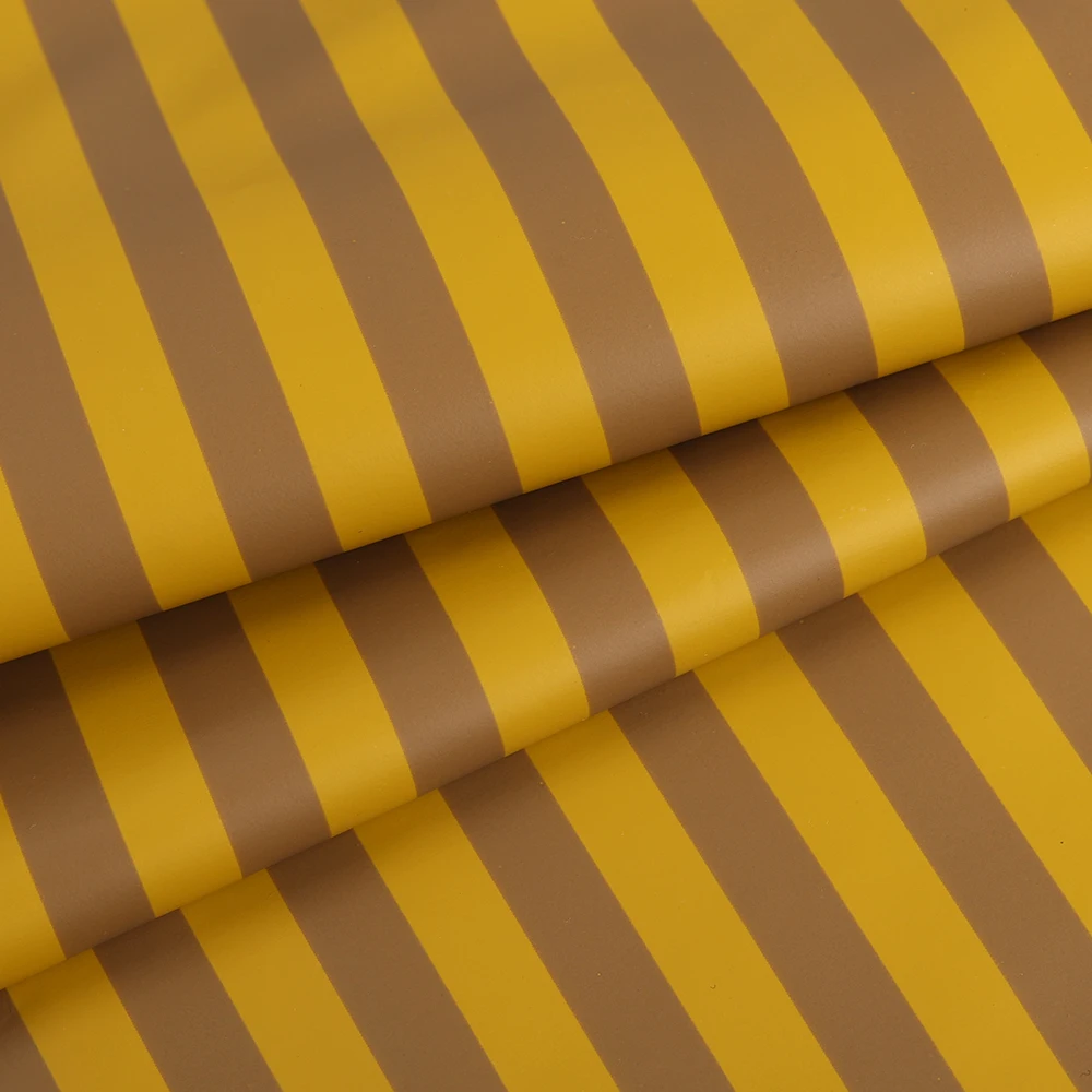 Популярный Лидер продаж, детский дождевик из синтетической кожи в желтую полоску, искусственная кожа высокого качества