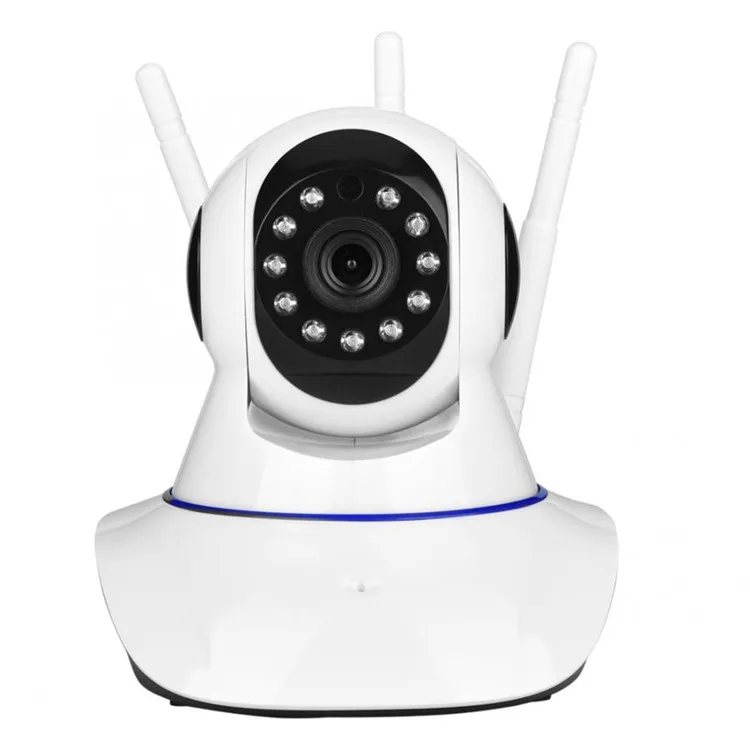 1080p  Infrared IR Security CCTV Network Audio Record Surveillance Baby Monitor HD CCTV Camera iCSee Robot with 3 antennas