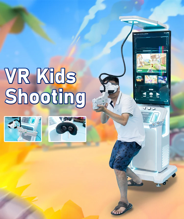 Amusement Park Single Player Vr Space Walking Virtual Reality Self Service Vr Game Machine