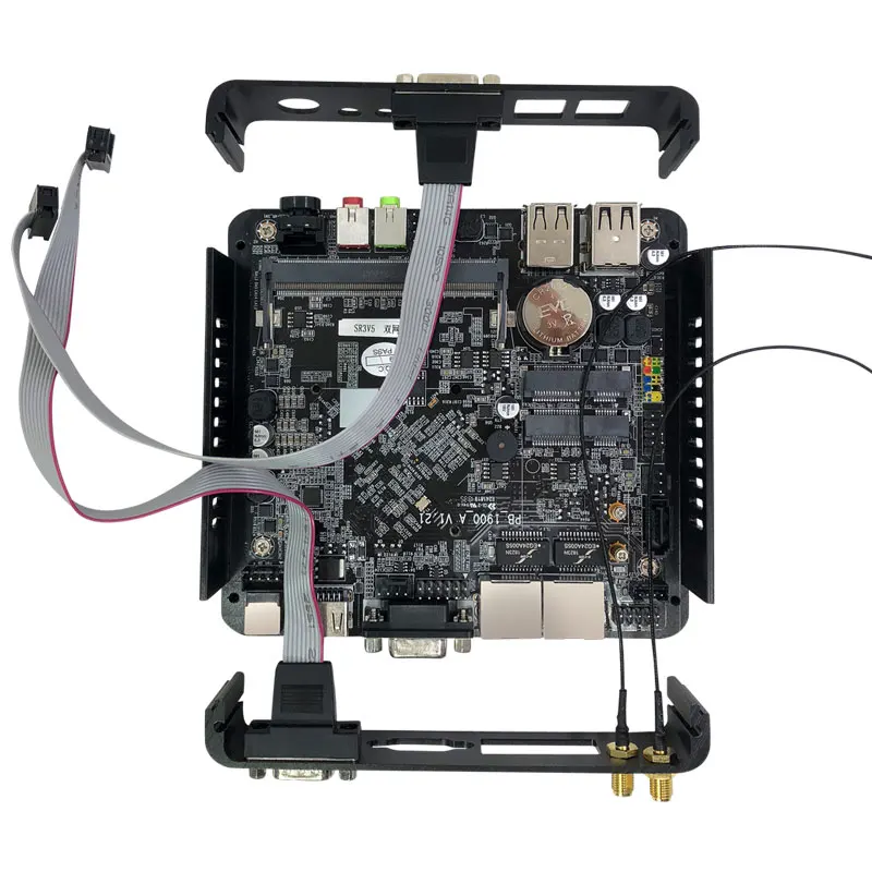  Безвентиляторный Linux Ubuntu Mini PC DUAL LAN Quad Core J1900 J2900 N2940 N2830 медицинский промышленный киоск настольный