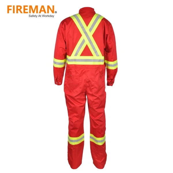 industrial  workwear safety clothing flame resistant work wear coverall uniform manufacture with CE UL