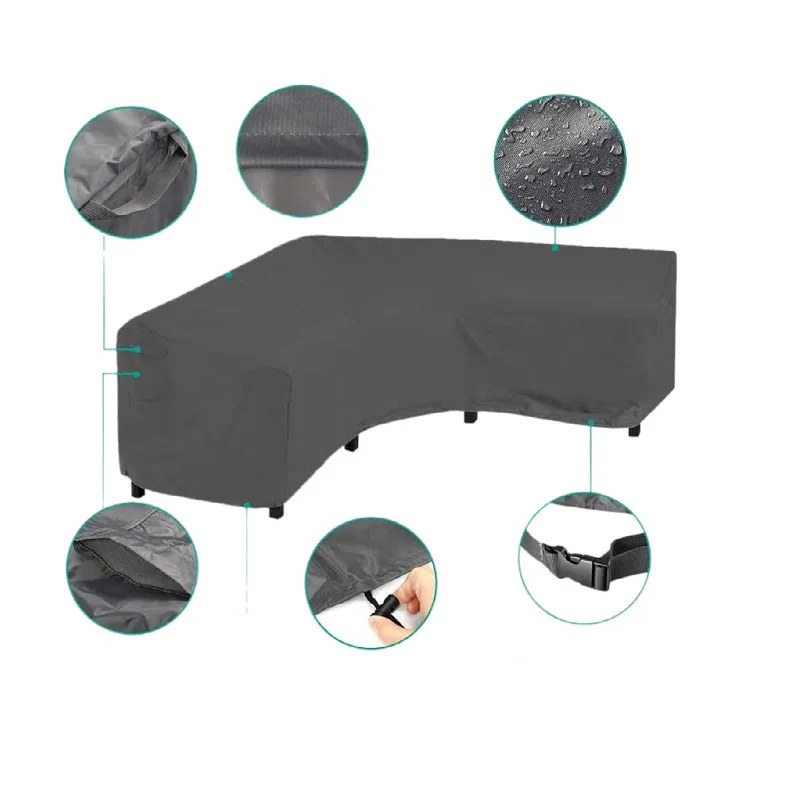 New creative Professional standard Garden Outdoor Protective sofa Patio Furniture Cover For Sofa