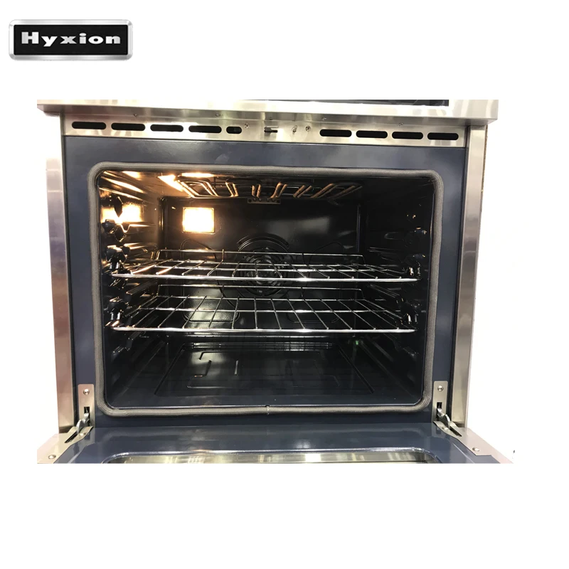 Hyxion 30 дюймов. Самоочищающаяся Одиночная электрическая настенная печь из нержавеющей стали