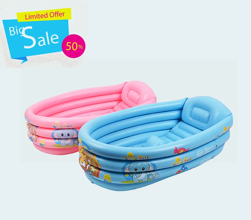 
Foldable and Portable Suitable PVC Inflatable Adult Baby Spa Bathtub For Sale 