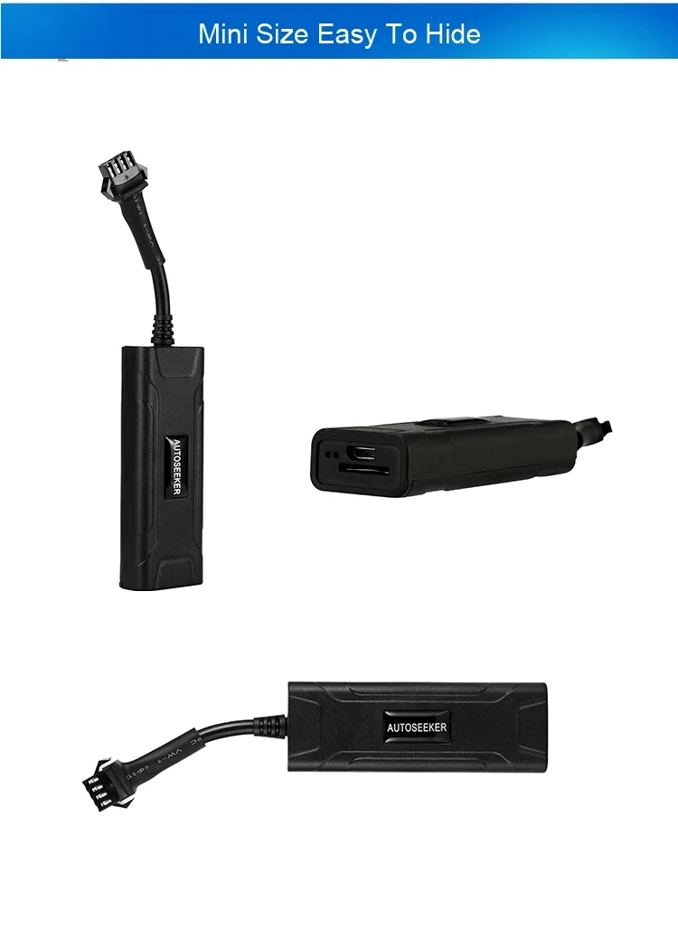 Factory price Support Logo Customize Small Motorcycle Car gps mini tracker With Free Tracking Software Platform