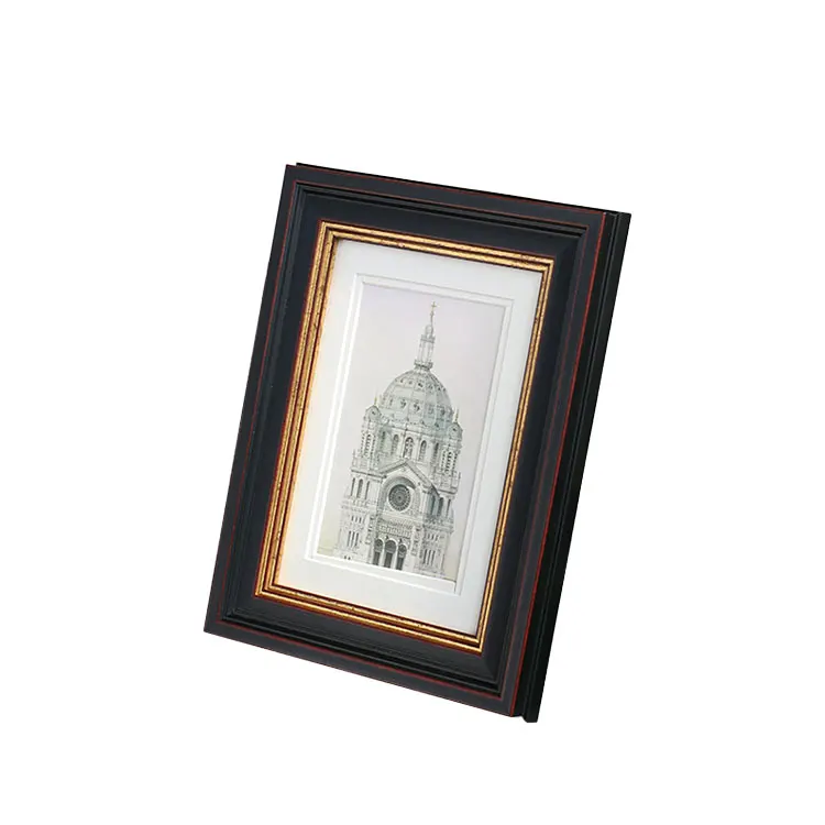 Good Quality Hot Fashion Luxury Black Rectangle Or Square Photo Frame Y3074