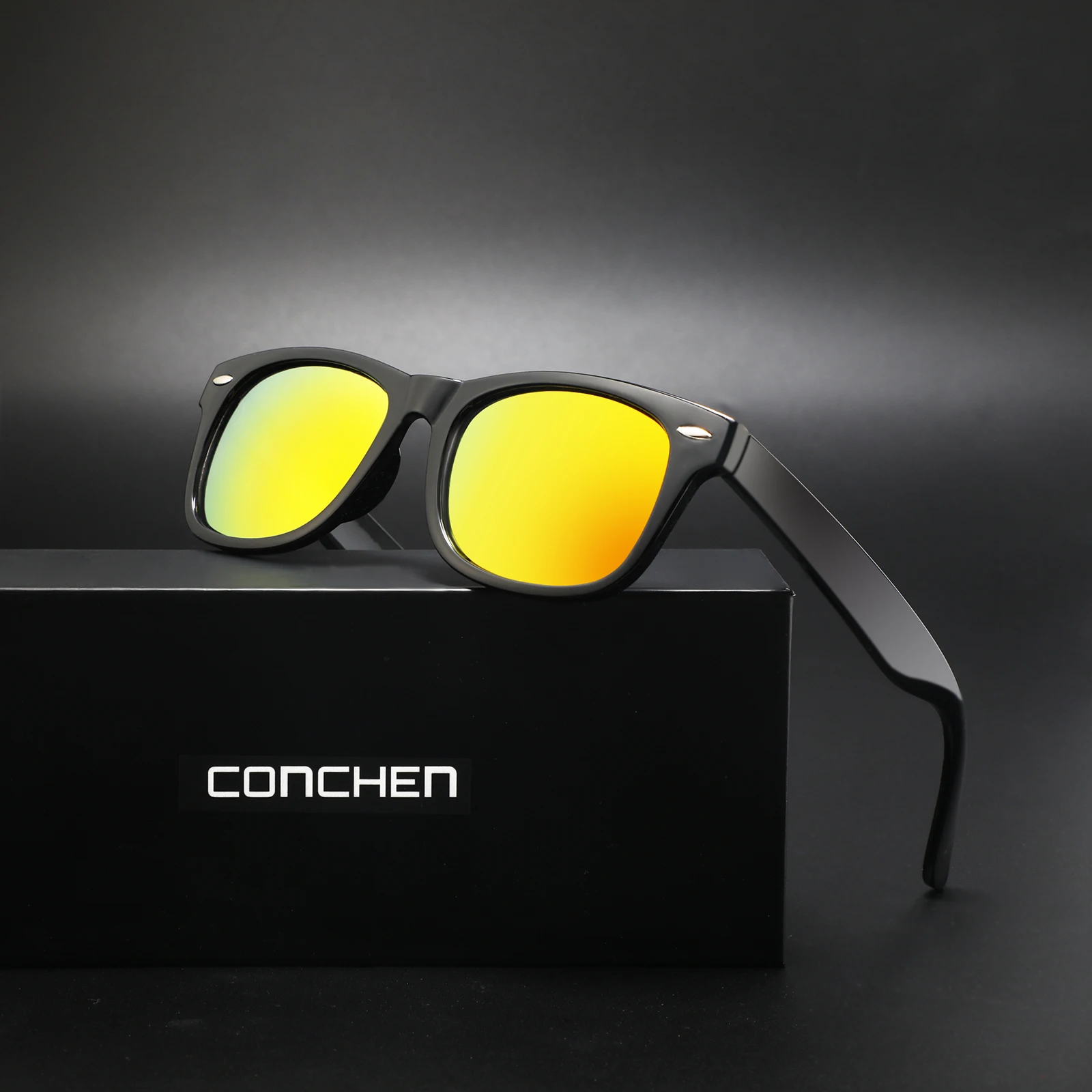CONCHEN Multicolor fashion children baby sun glasses 2024 uv400 kids sunglasses glasses