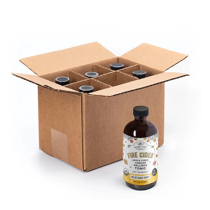 
High Quality 6pk 8oz Wildflower Honey Fire Cider Fruit Juice For Wholesale 