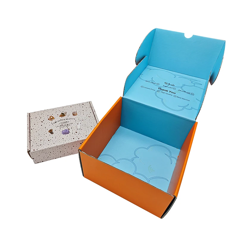 Wholesale Custom Gift Corrugated Mailing Box Packaging Delivery With Logo Printing