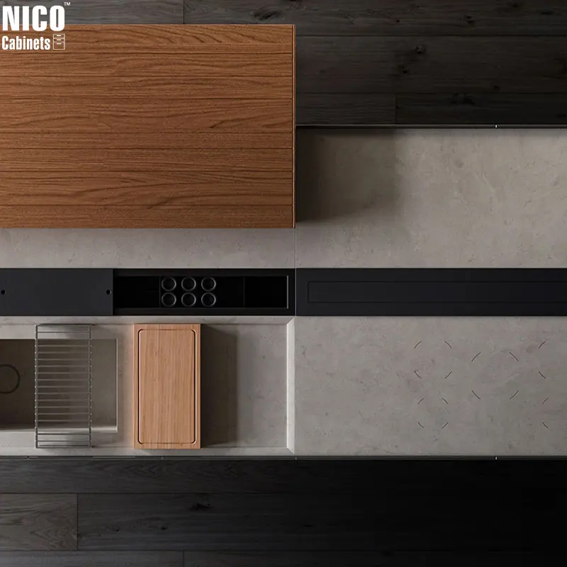 Welbom Custom Made Solid Wood Designs Modern Luxury Aluminium Kitchen Cabinets