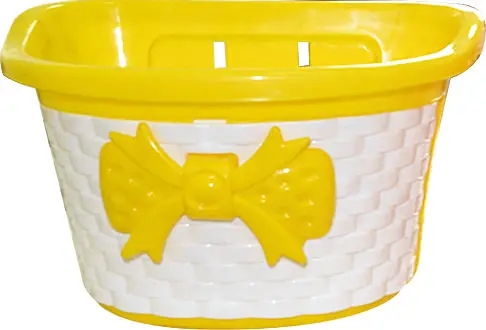 Продажа с завода детская велосипедная корзина из полипропилена Детские запчасти велосипедная корзина для электровелосипеда 086