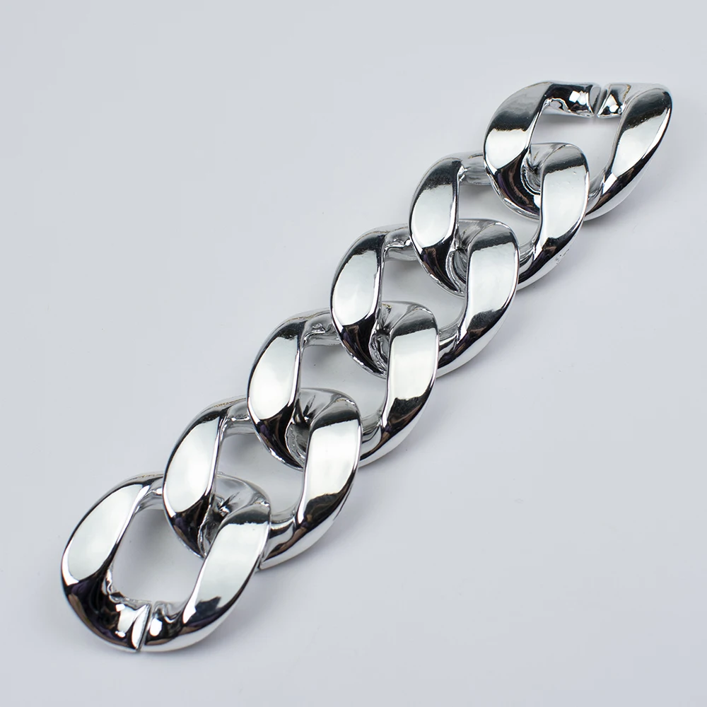 MELLON Acrylic Chain 35x40mm gold Bag Handle 60cm Chain Strap Replacement for DIY Handbags Crossbody Shoulder Bags