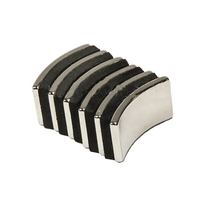 Customized Quality Certificated Neodymium Arc Magnets For Flywheel