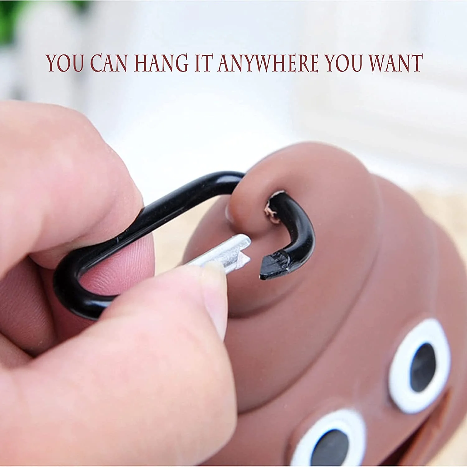 Factory Price Custom Poop -Shaped Pet Dog Poop Bag Holder Portable Dog Poop Bag Dispenser