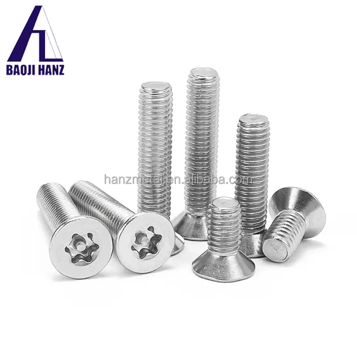 pure titanium screw m6 m8