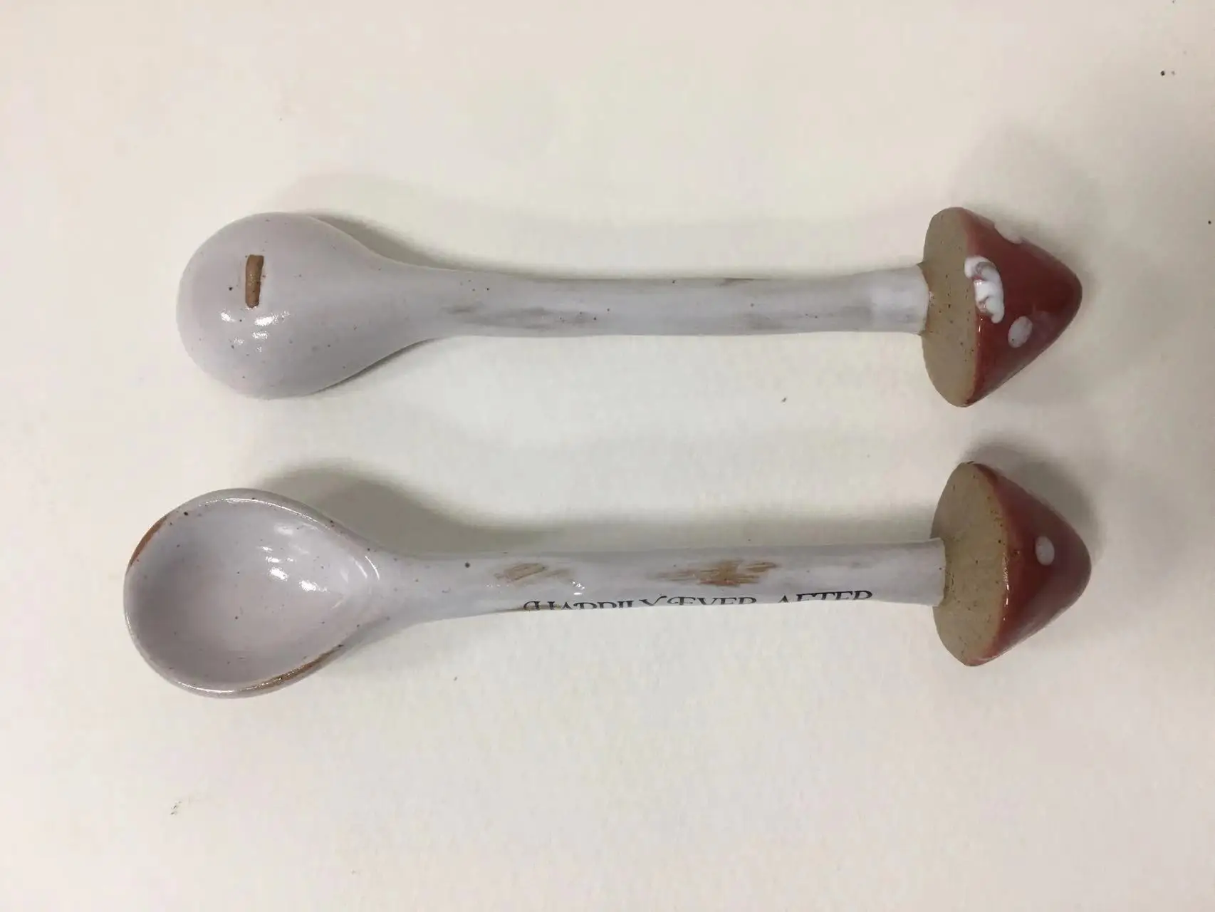 Spring Mushroom Spoons Dinnerware Lovely Easter Kitchenware