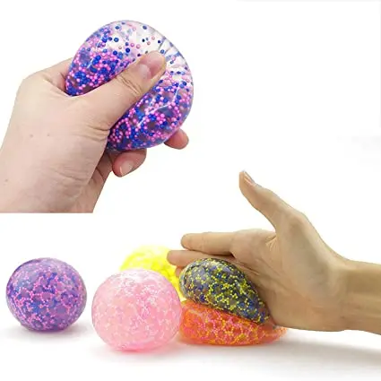 Squishy Squeeze Anti stress Vent Sticky Ball Hand Throw Sensory Decompression adult Toys
