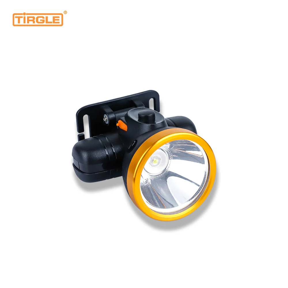 Rechargeable Lightweight LED Headlamp Long Distance Lighting Dimmable Head Lamp Outdoor Sports Night Running Small Head Torch