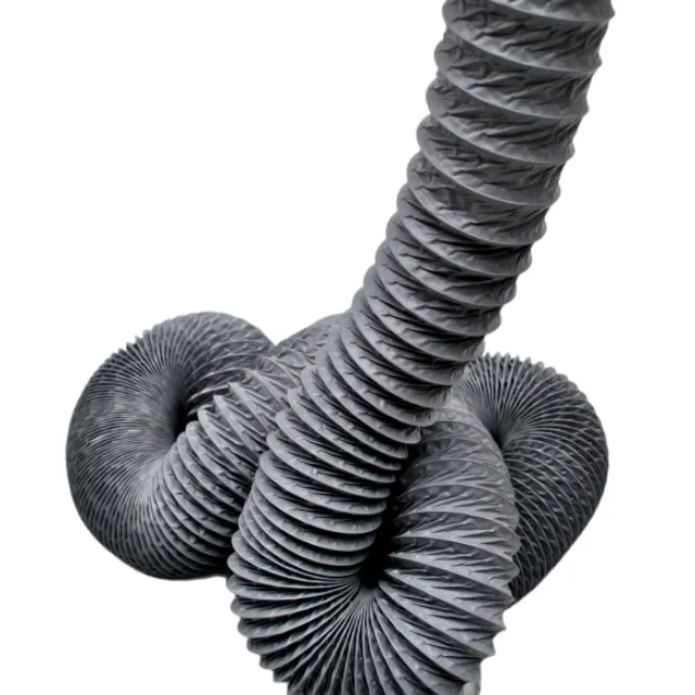 Hot Selling PVC Spirea Pipe Ventilation Duct Collapsible Air Mining Tunnels Flexible Junction Glue Custom Cutting Moulding