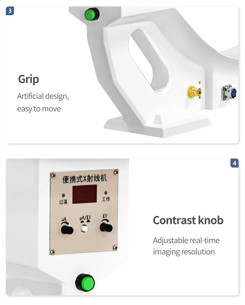 
China Hot Selling Portable Mobile Digital X-Ray Machine Medical 
