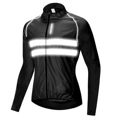 
Cycling Jacket Road MTB Bike Windproof Quick Dry Rain Coat Windbreaker 