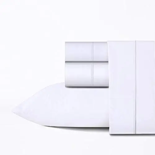 Smooth Sateen Weave Ultra Luxury Deep Pocket Fitted Sheet 100% Egyptian Cotton King Size Customize Bed Sheets Set