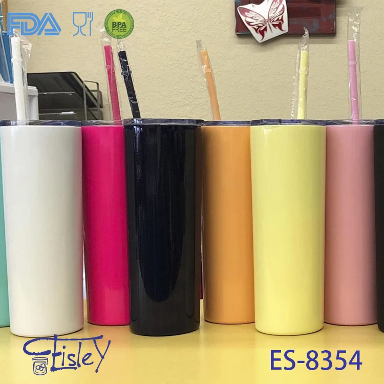 
24OZ Travel Vacuum Insulated Stainless Steel Tumbler Wholesale With Plastic Lid 