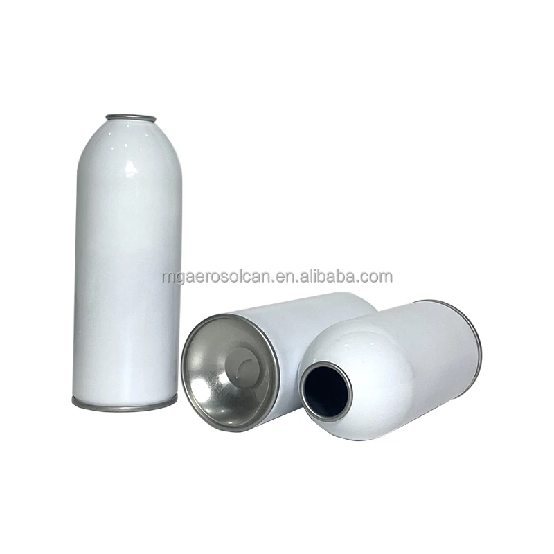 Wholesale 2-Piece High Pressure Resistant Empty Aerosol Metal Tin Can for Car Air Conditioner R134A Refrigerant