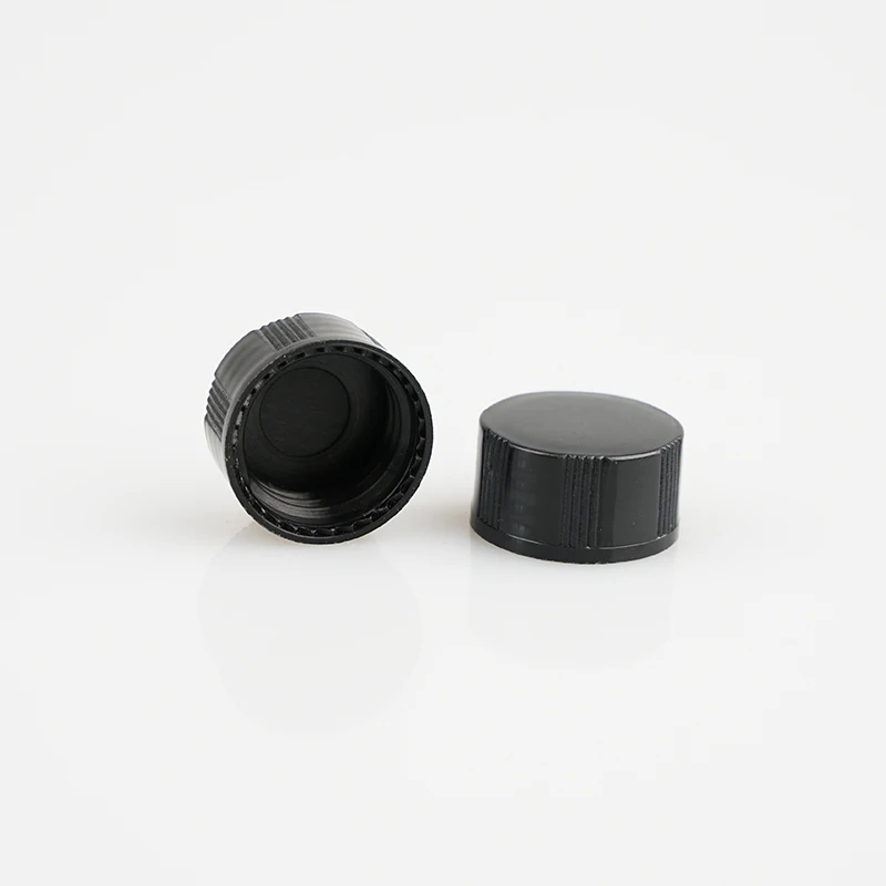 Plastic Screw Cap Wholesale Custom 15/415 15/400 Black or Cap Bottle Neck 15mm Size Dropper Cap Mason Jars Pump Plastic Lid
