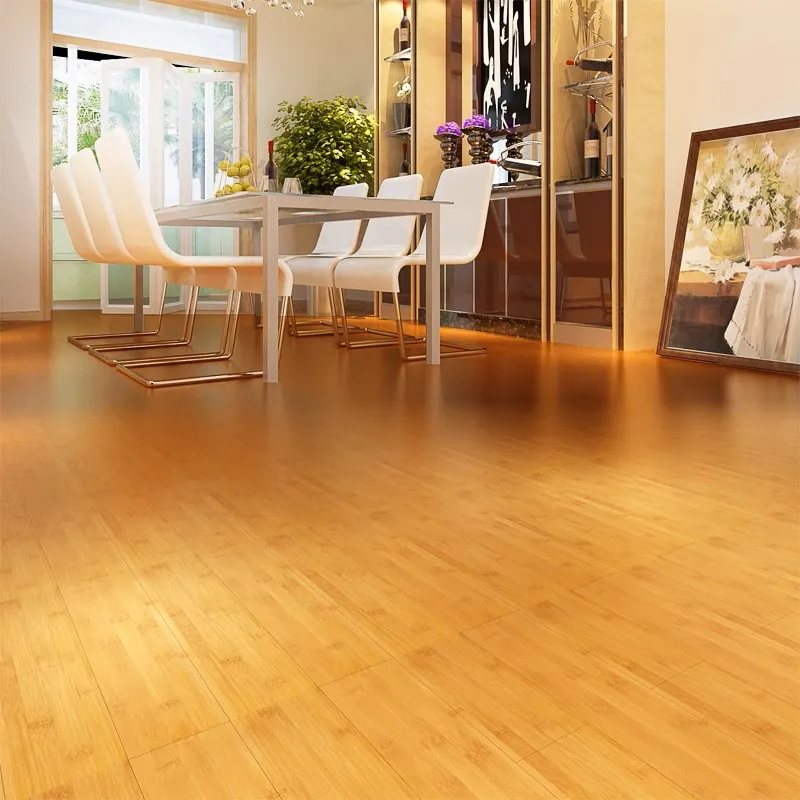 Solid Moso Bamboo Flooring Waterproof Strand Woven in Natural flooring