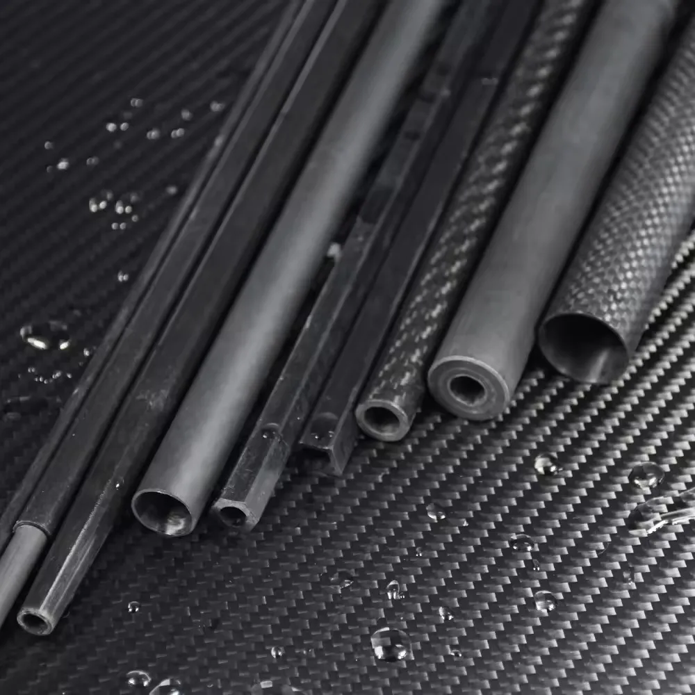 Epoxy forged carbon fiber tube 70mm 100mm large diameter carbon fiber tube with carbon fiber good quality custom size
