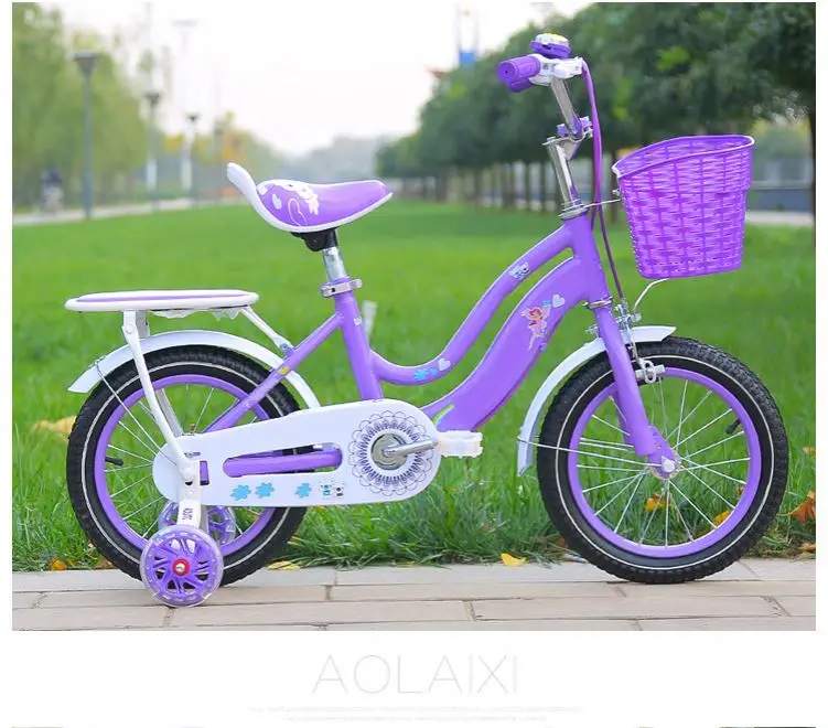 Istaride 16 Inch Cycle For 3-8 Year Old Kids Kinderfietsen Oem Cheap Children Bicycle With Flash Training Wheel Bike Kids