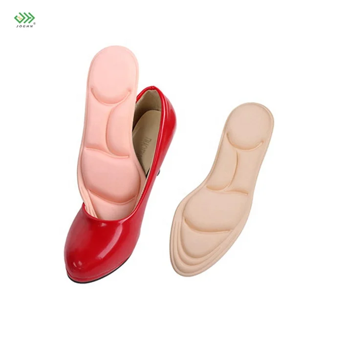 4D massage insoles for men and women arch support sponge elastic shock absorbing insoles