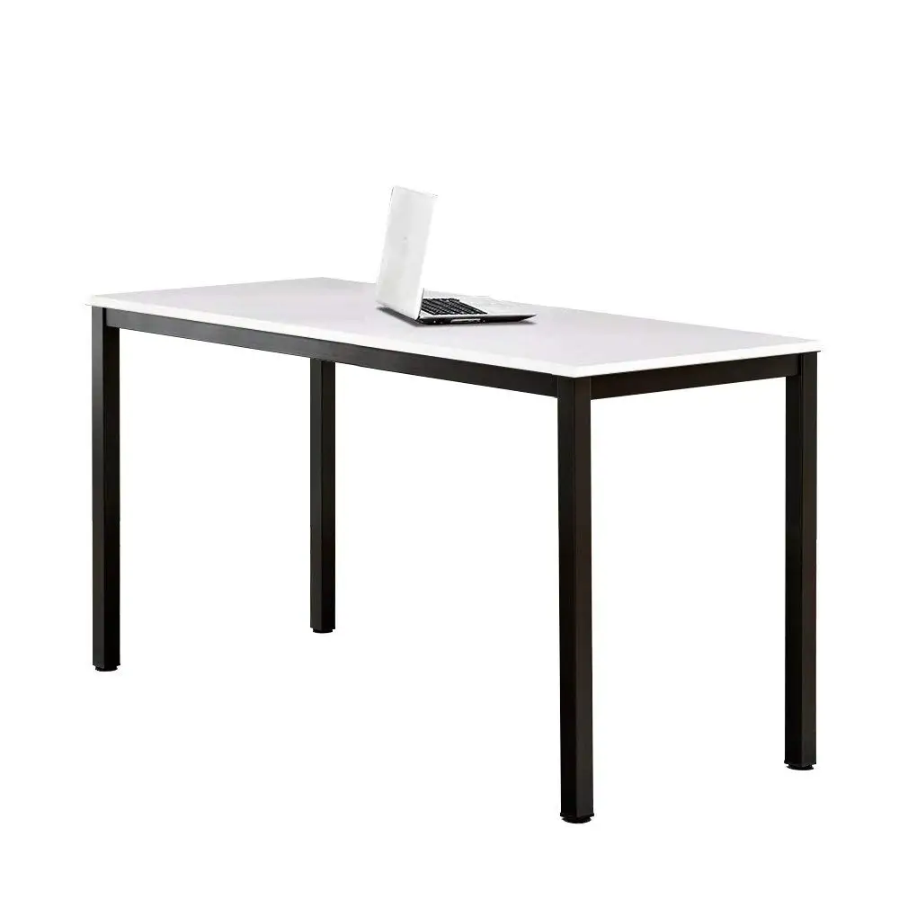 Metal Steel Home Single White Office Desk Wooden Computer Table Desk