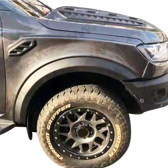 Pick up 4X4 автомобильные аксессуары 4 шт гладкие Fender Flare для подобрать Raptor T6 T7