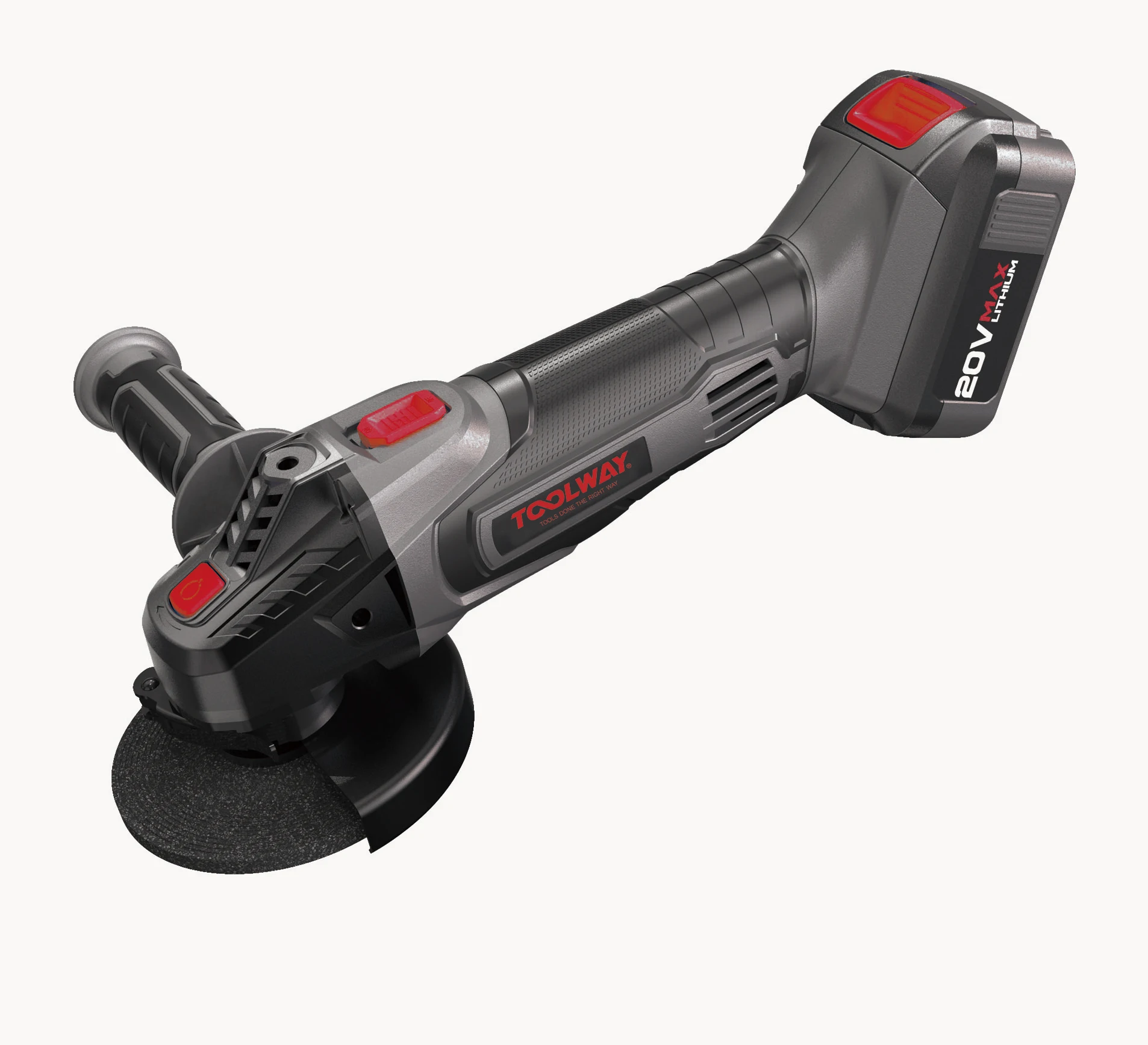 Toolway 20V cordless angle grinder dia 115mm other power tools M14