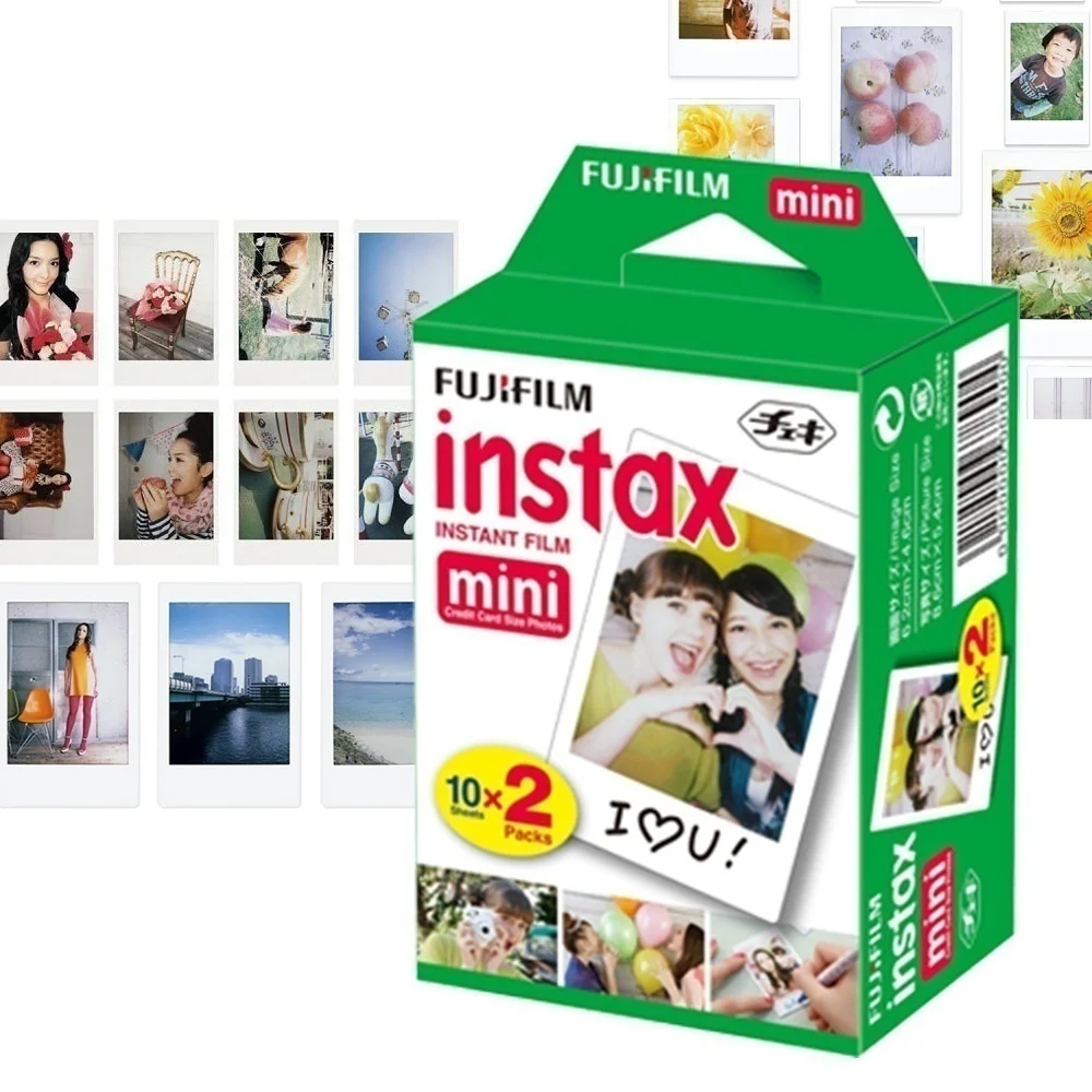  Белая пленка для Fuji Instax Mini 8 i мини фотоаппаратов моментальной печати 7s 9 70 25 50s 90 мгновенной фото камеры Share SP-1 SP-2