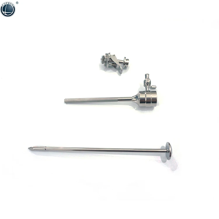 Euprun Laparoscopic surgical instruments of 10mm Laparoscopic Reusable Trocars and Sleeves with good quality