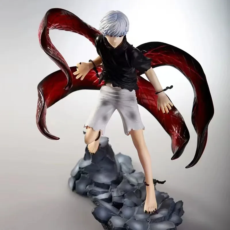 22 см Высокое качество ПВХ игрушка Kaneki Ken Tokyo Ghoul аниме фигурки