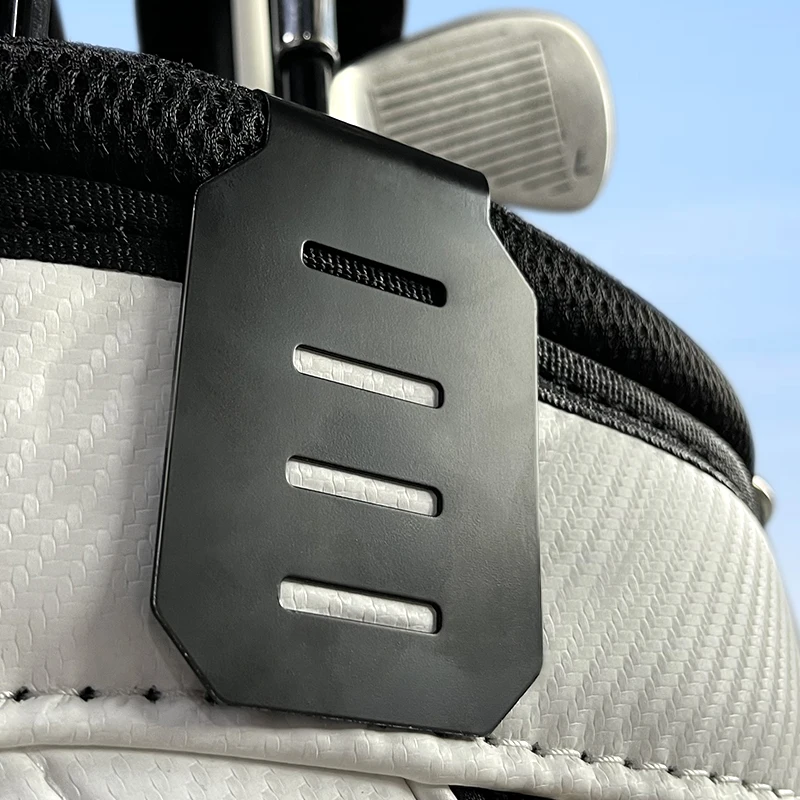 dporfy Metal Bag Clip for Quick and Easy Use of Magnetic Golf Gear & Accessories Golf Bag Metal Landing Pad