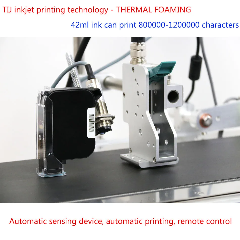 Automatic Expiry Date Ink Jet Inkjet Batch Coding Printing Machine For Pouches Plastic bag