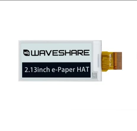 WS 250x122 2.13inch E-Ink raw display SPI, e-paper black/white two colors compatible Raspberry Pi/Arduino/STM32