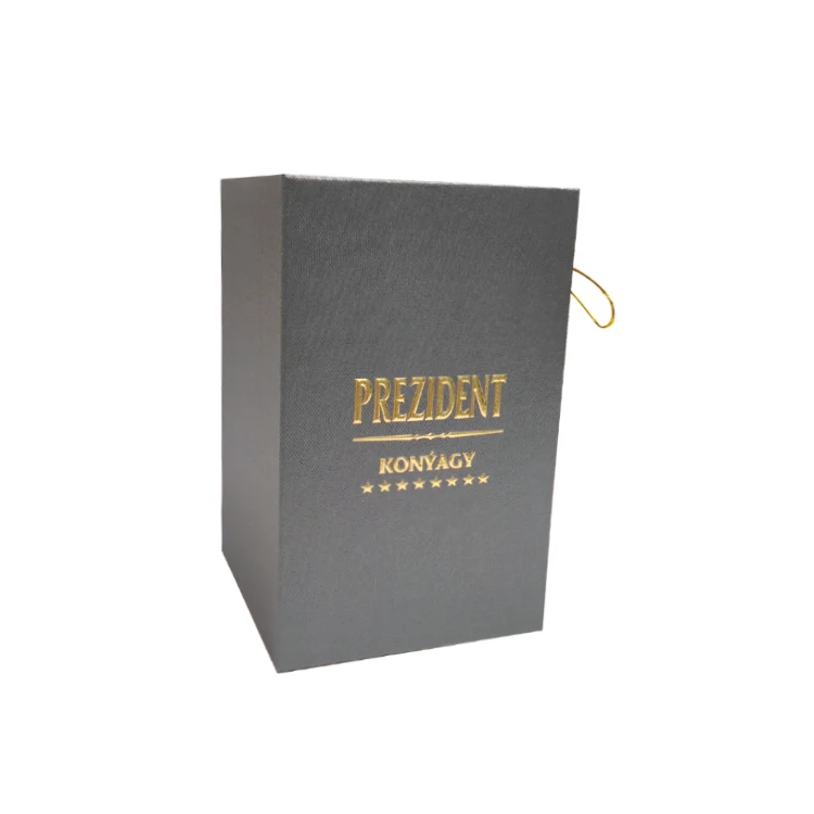 Premium Custom Drawer Box Luxury Wine Packaging Whisky Red Wine Bottle Bottle Gift Wine  Box