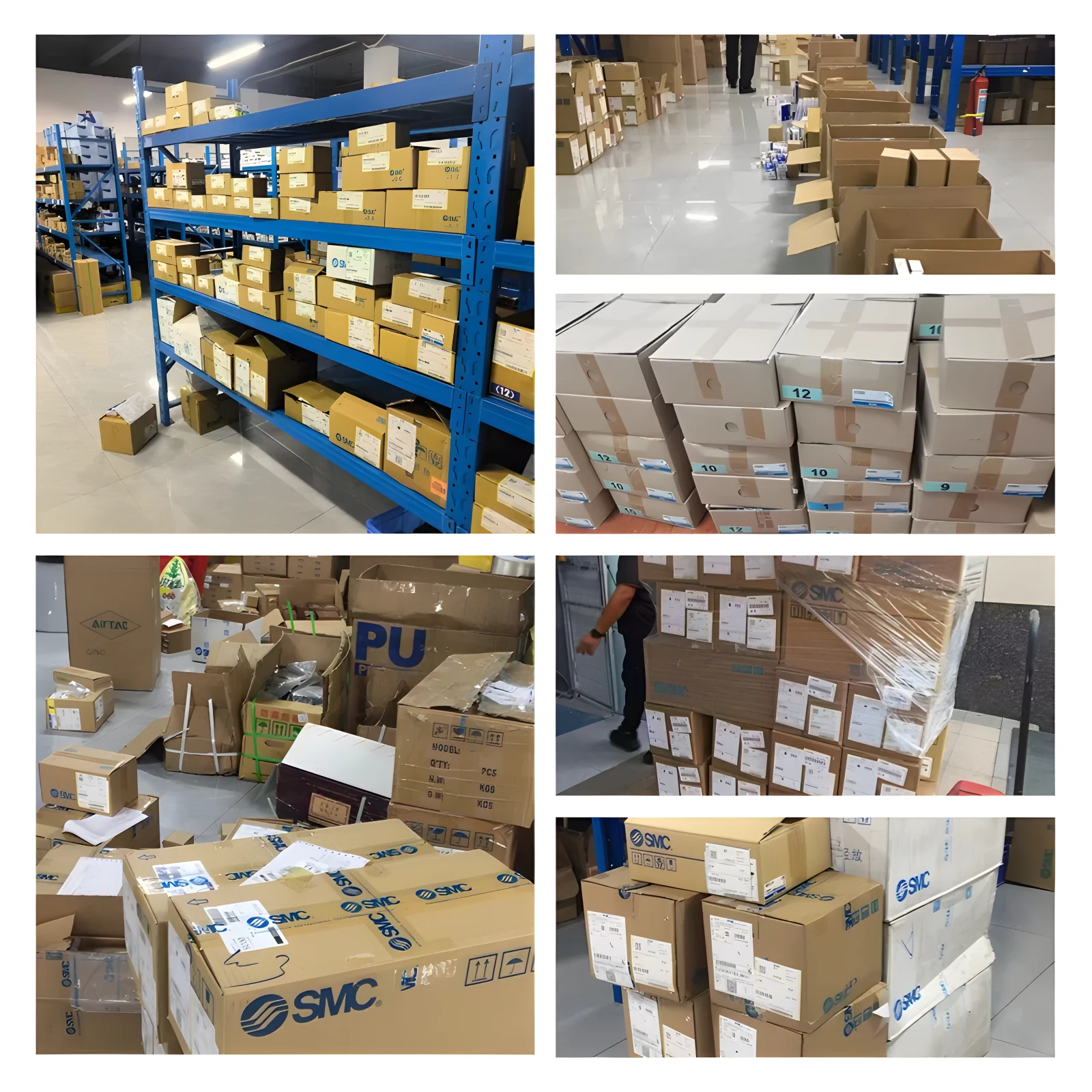 Industrial Pneumatic Trachea Quick Connector Straight PCF/4/6/8mm/10/12/14/01-02-03-04 Brass/Stainless Steel/Copper Fittings