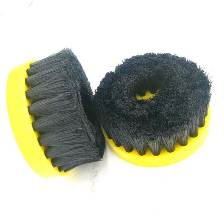 Hot Selling Black Bristle 150mm OD Electric Power Floor Carpet Cleaning Brush