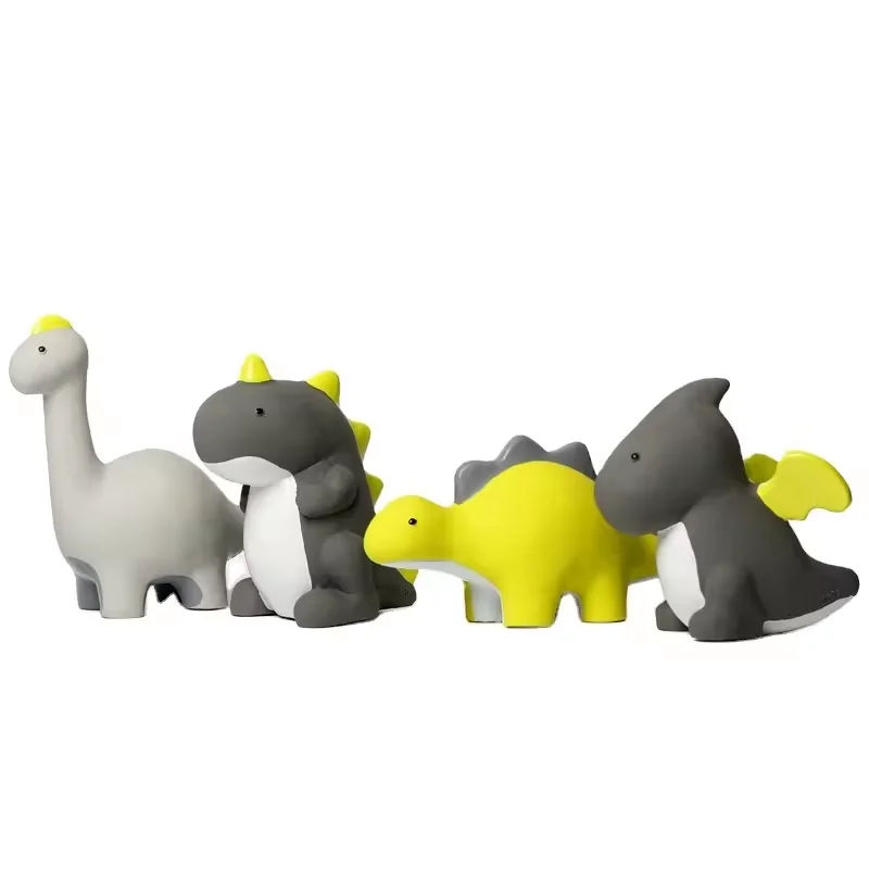 Natural Not toxic Cute Soft Latex baby toy Rubber Flying Large Animals & dinosaurs Toys For Kids collectibles Children 2023