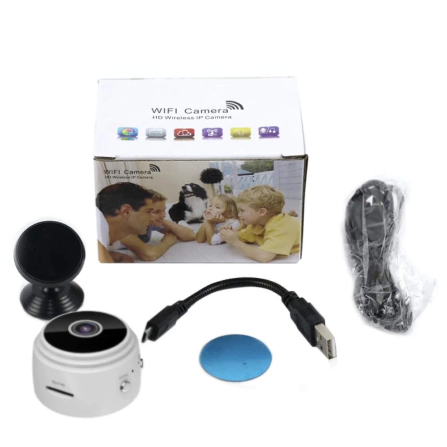 Мини-камера A9 беспроводная Wi-Fi IP HD 1080P DVR ночное