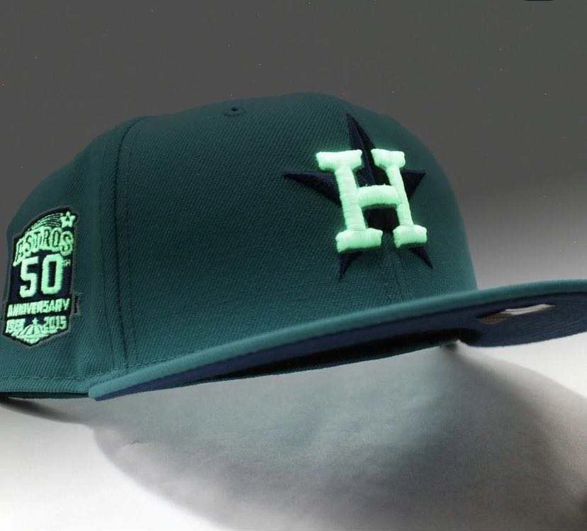 Custom light logo glowing in the dark gorras sports cap snapback baseball cap luminous logo fitted hat